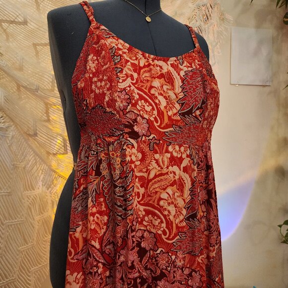 Free People - Forever Yours Smocked Slip Dress - M - Picture 5 of 13